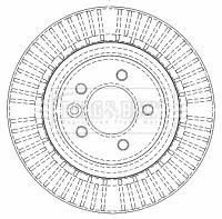 BORG & BECK Piduriketas BBD5912S